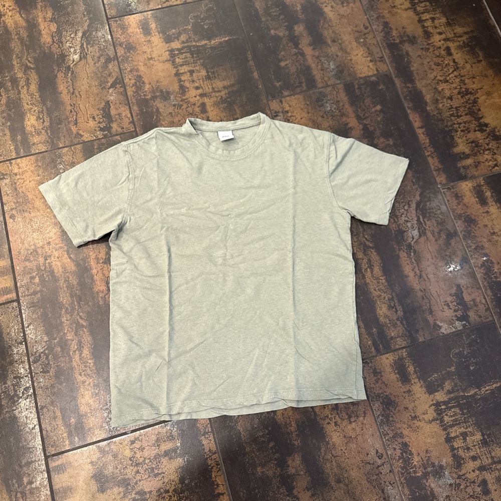 Zara Light Gray Men's Short Sleeve Tee